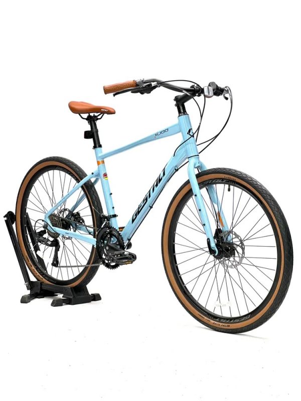 Велосипед городской GESTALT L 100 27.5, one size, 9 sp, цвет Light blue. — изображение 2